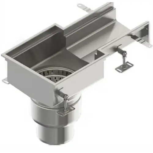 slot end outlet channel