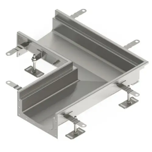 channel drain corner unit