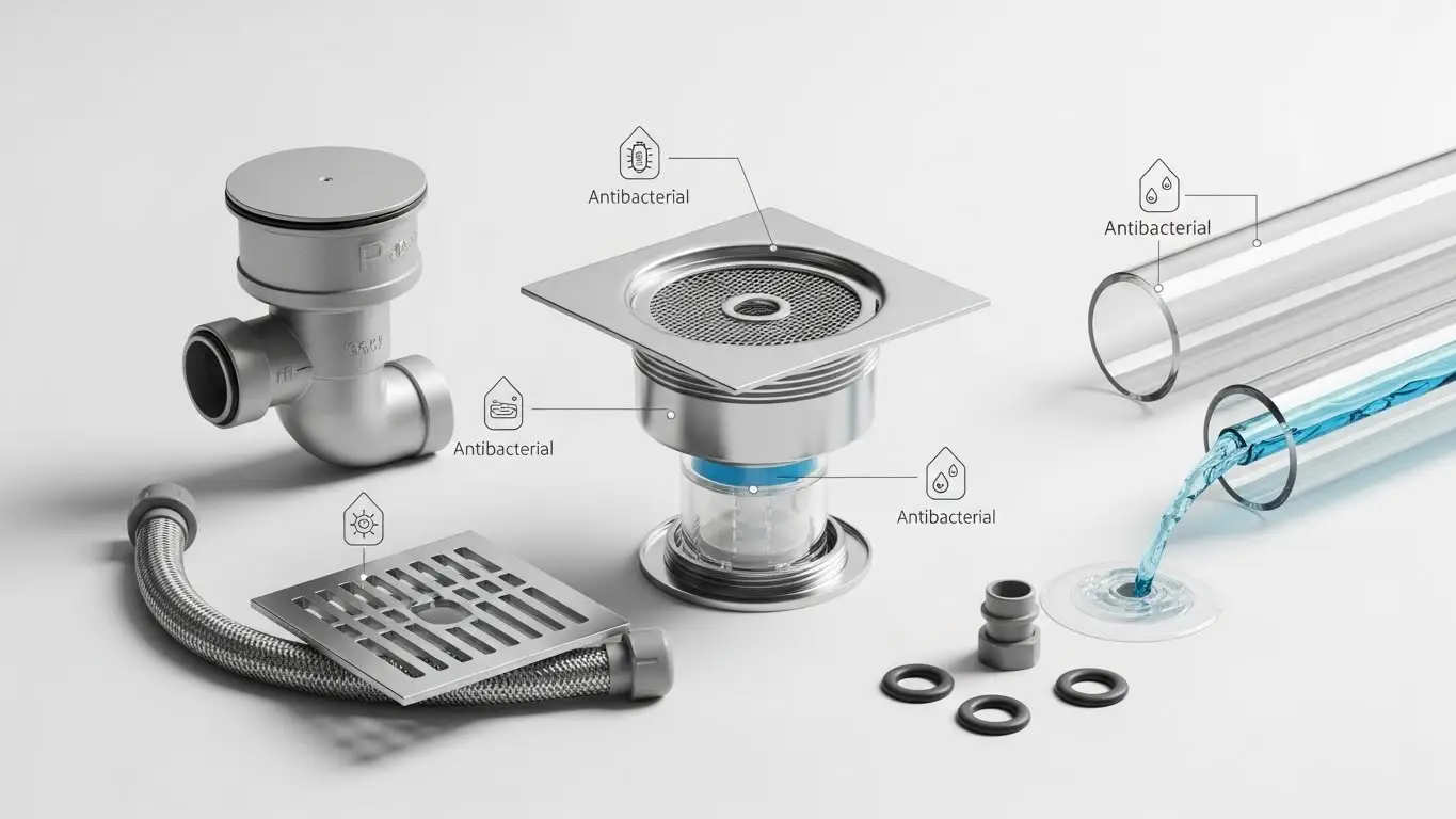 anti-bacterial drainage solutions