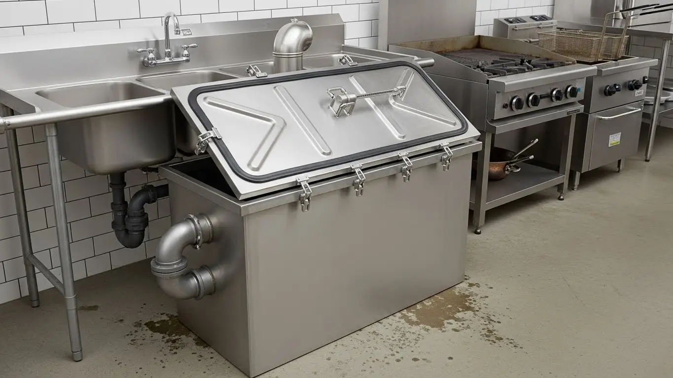 commercial kitchen grease trap service provider