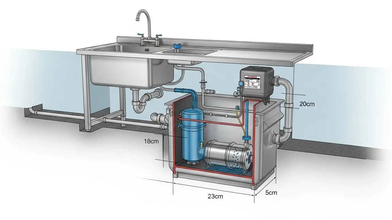 grease separator installation cost