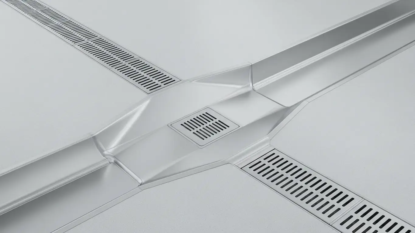 hygienic drainage for healthcare facilities