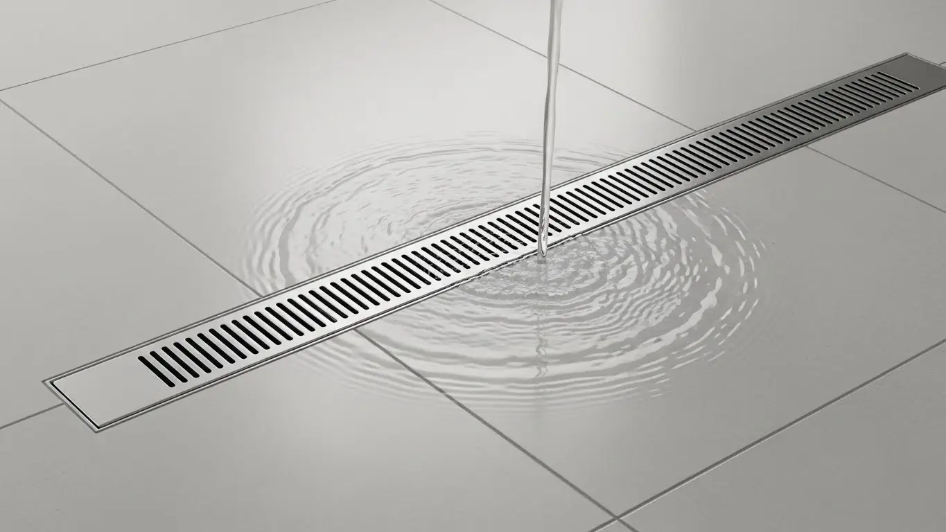 linear drain for bathrooms