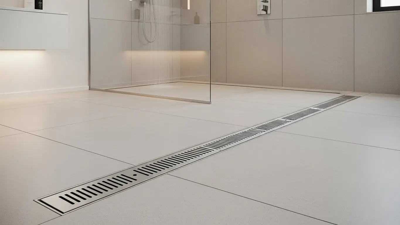 linear drain for bathrooms