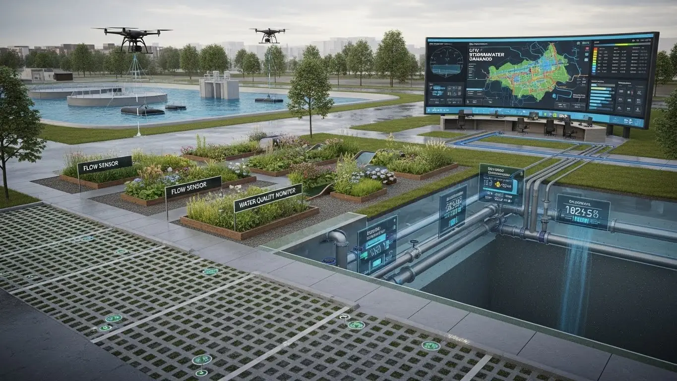 smart stormwater management system