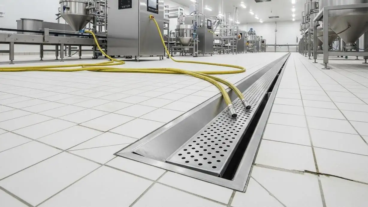 Hygienic Drainage for Food Processing