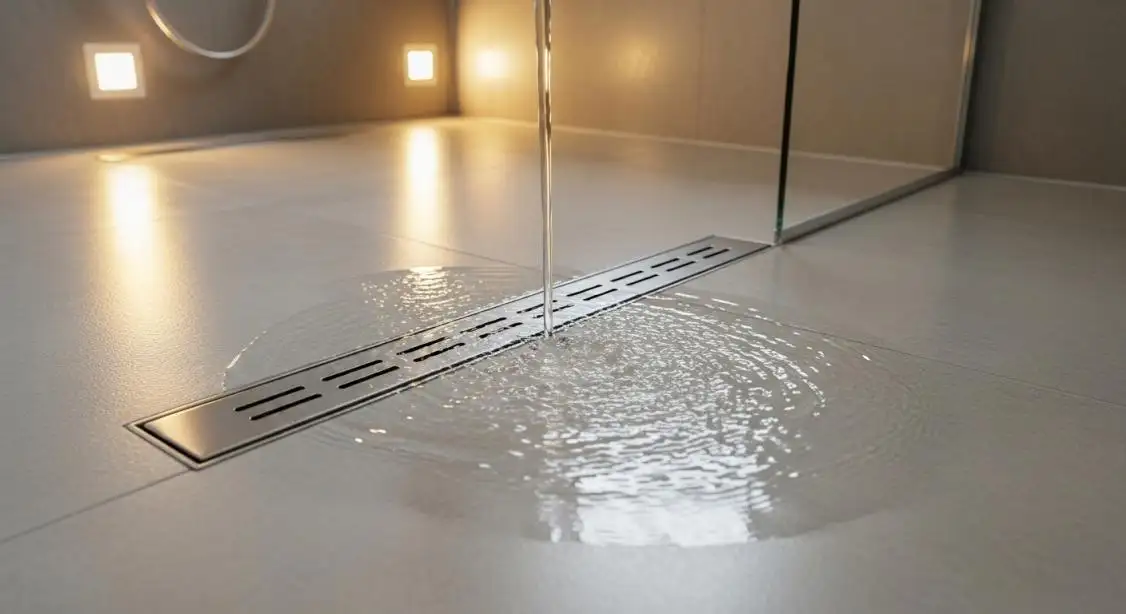 Drainage for Hotel Shower Rooms