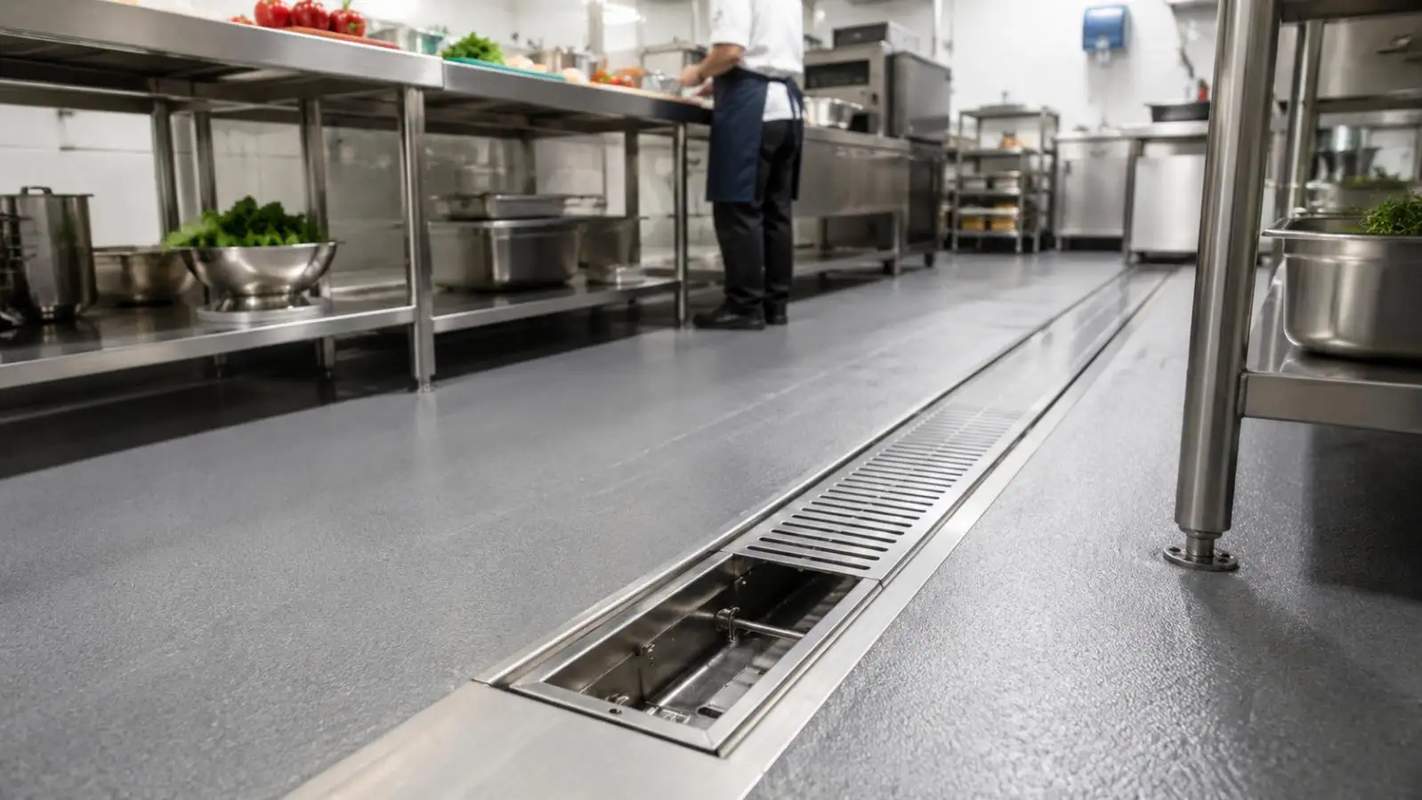 Modern drainage systems for restaurant and hospitality facilities