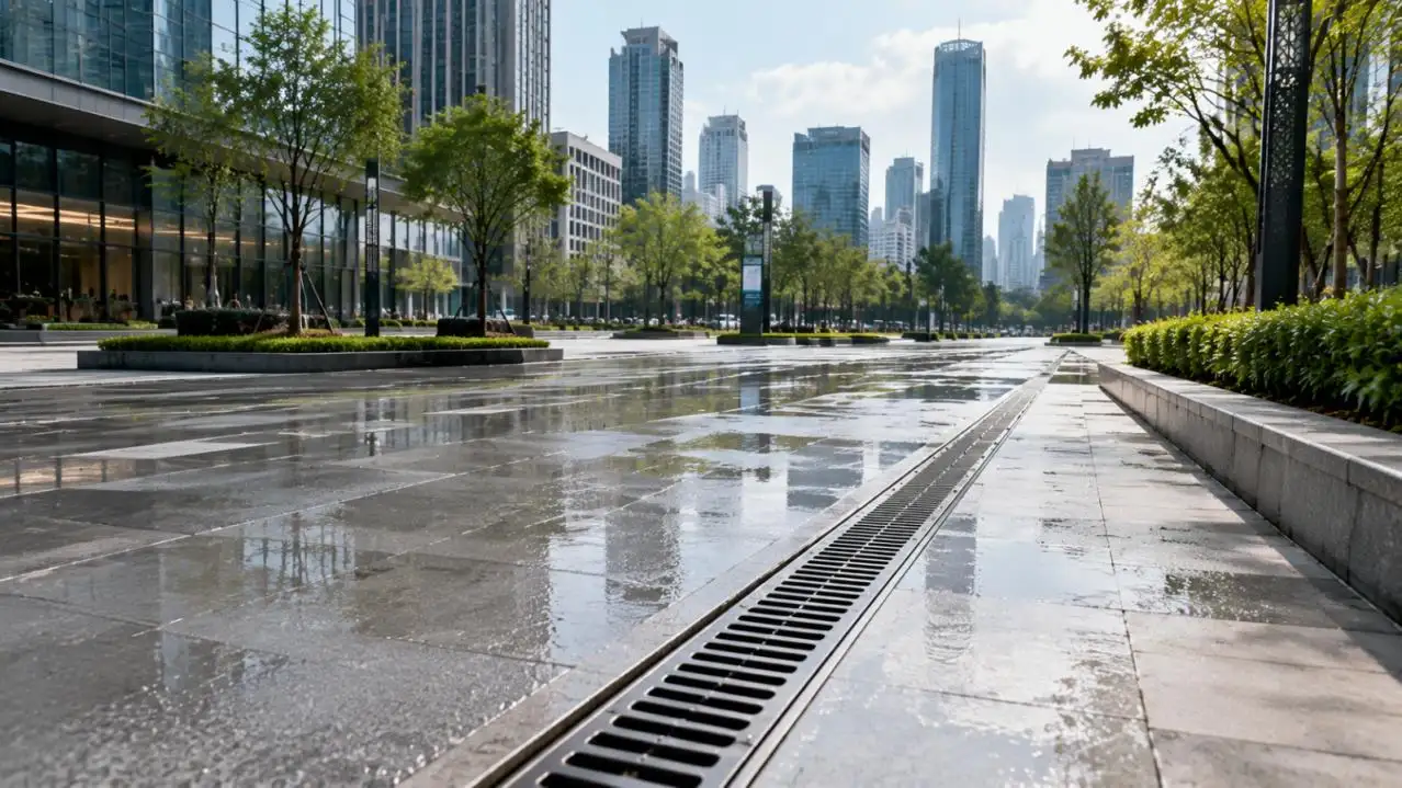 Polymer Concrete Drainage System for Civil Projects